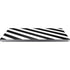 Black and White Geometric Stripes Universal Laptop 12in (9.8 x 6.8in) Skin